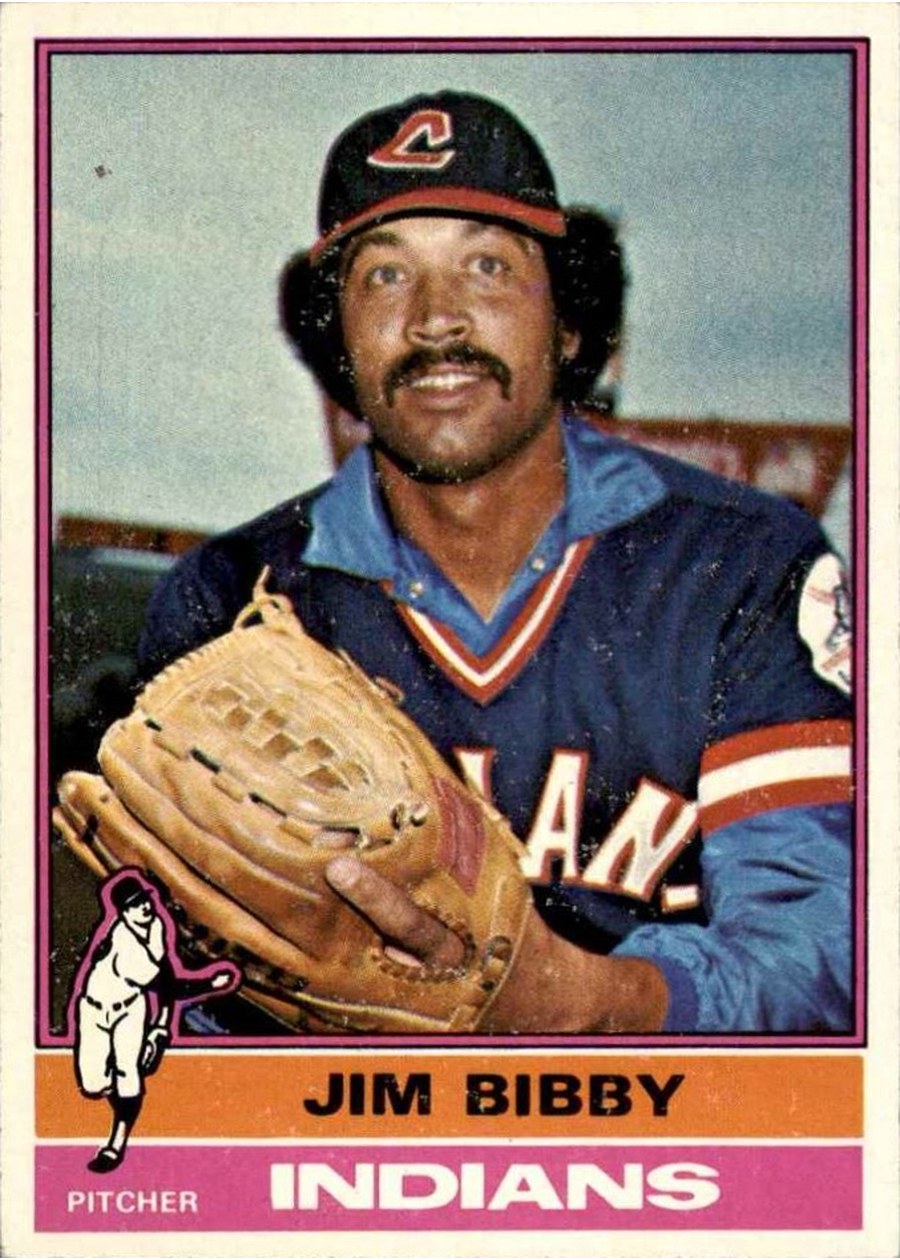 1976 Topps #324 Jim Bibby, Cleveland Indians