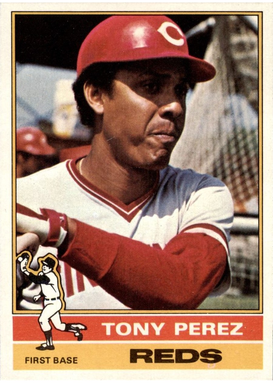 1976 Topps #325 Tony Perez, Cincinnati Reds