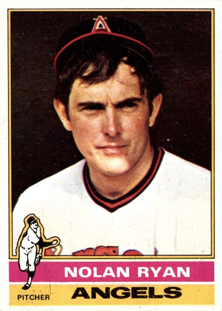 1976 Topps #330 Nolan Ryan, California Angels