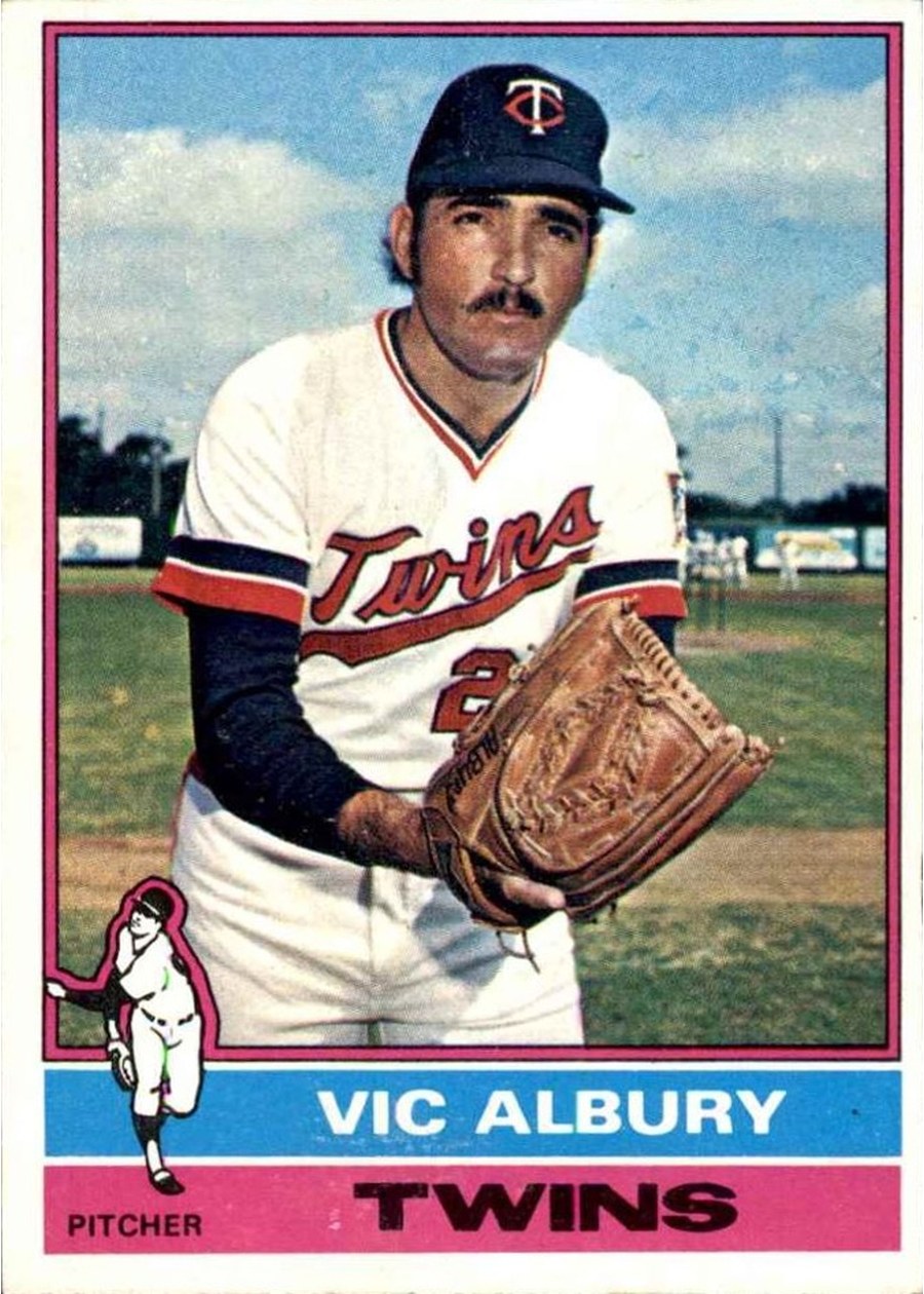 1976 Topps #336 Vic Albury, Minnesota Twins
