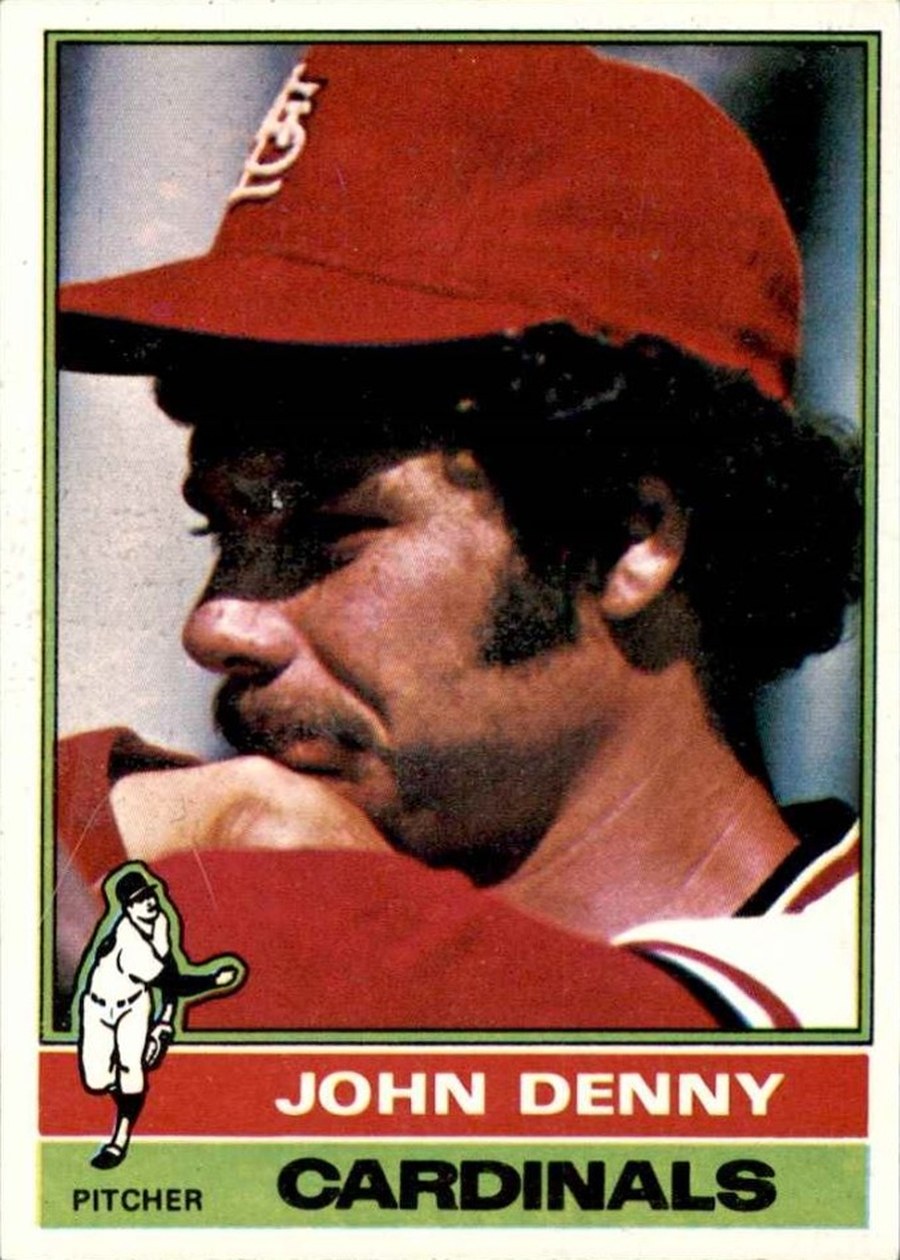 1976 Topps #339 John Denny, St. Louis Cardinals