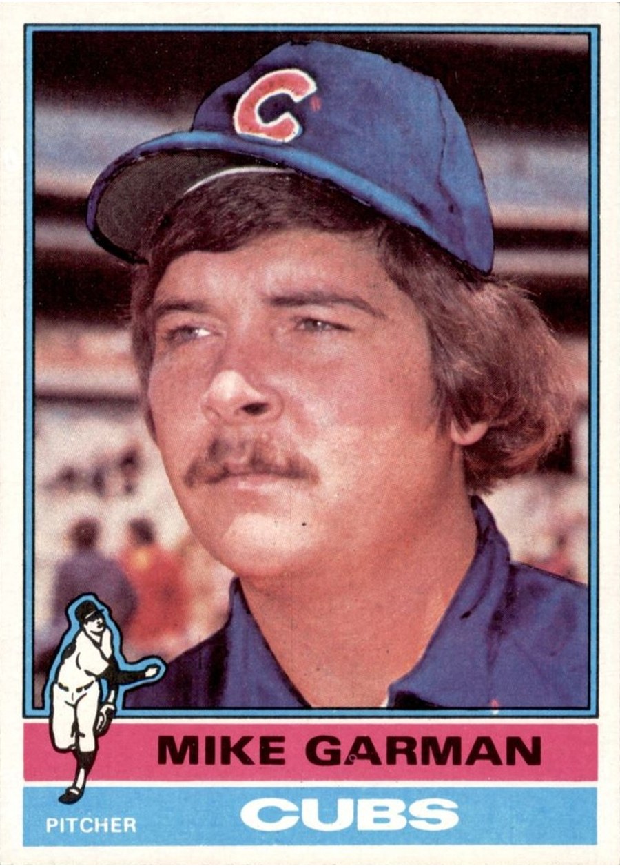 1976 Topps #34 Mike Garman, Chicago Cubs