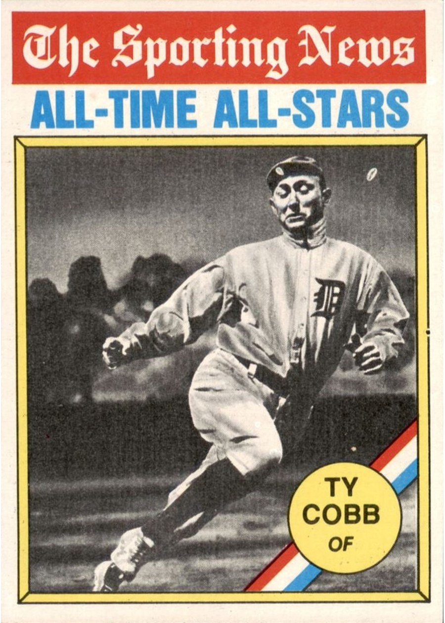 1976 Topps #346 Ty Cobb, Detroit Tigers
