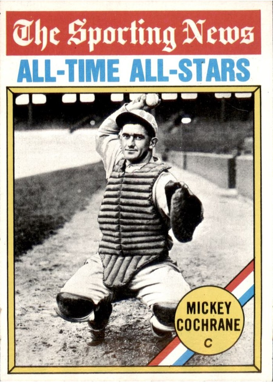 1976 Topps #348 Mickey Cochrane, Philadelphia Athletics