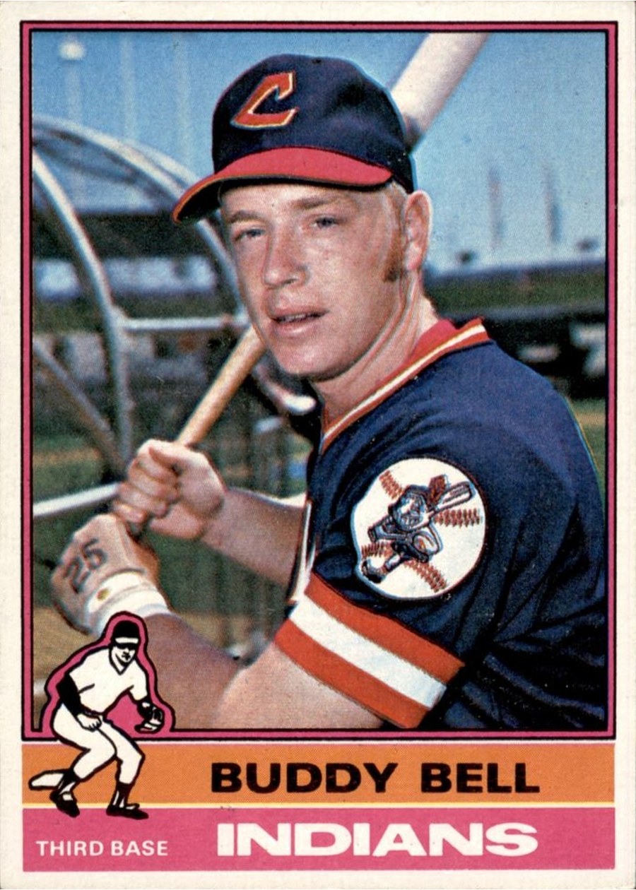 1976 Topps #358 Buddy Bell, Cleveland Indians