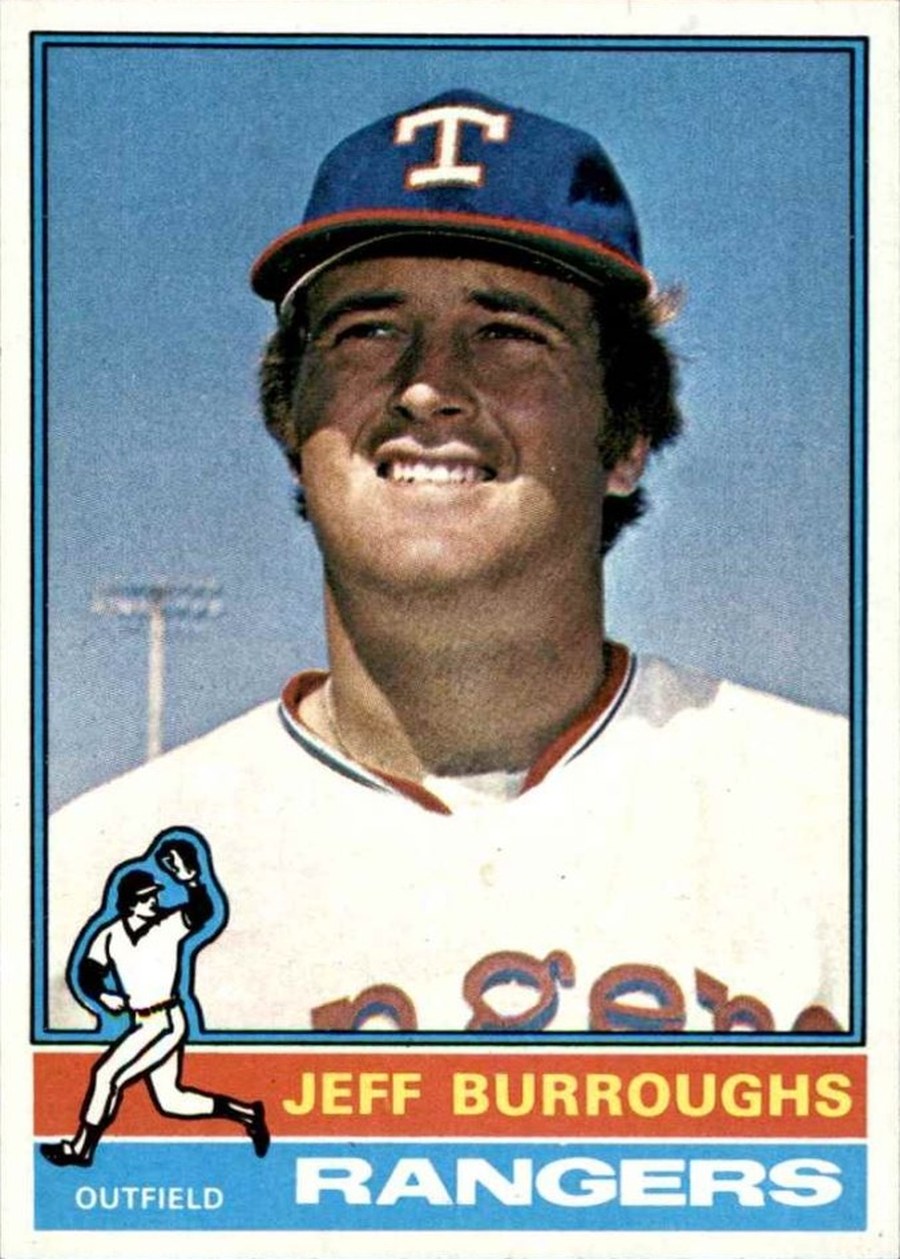 1976 Topps #360 Jeff Burroughs, Texas Rangers