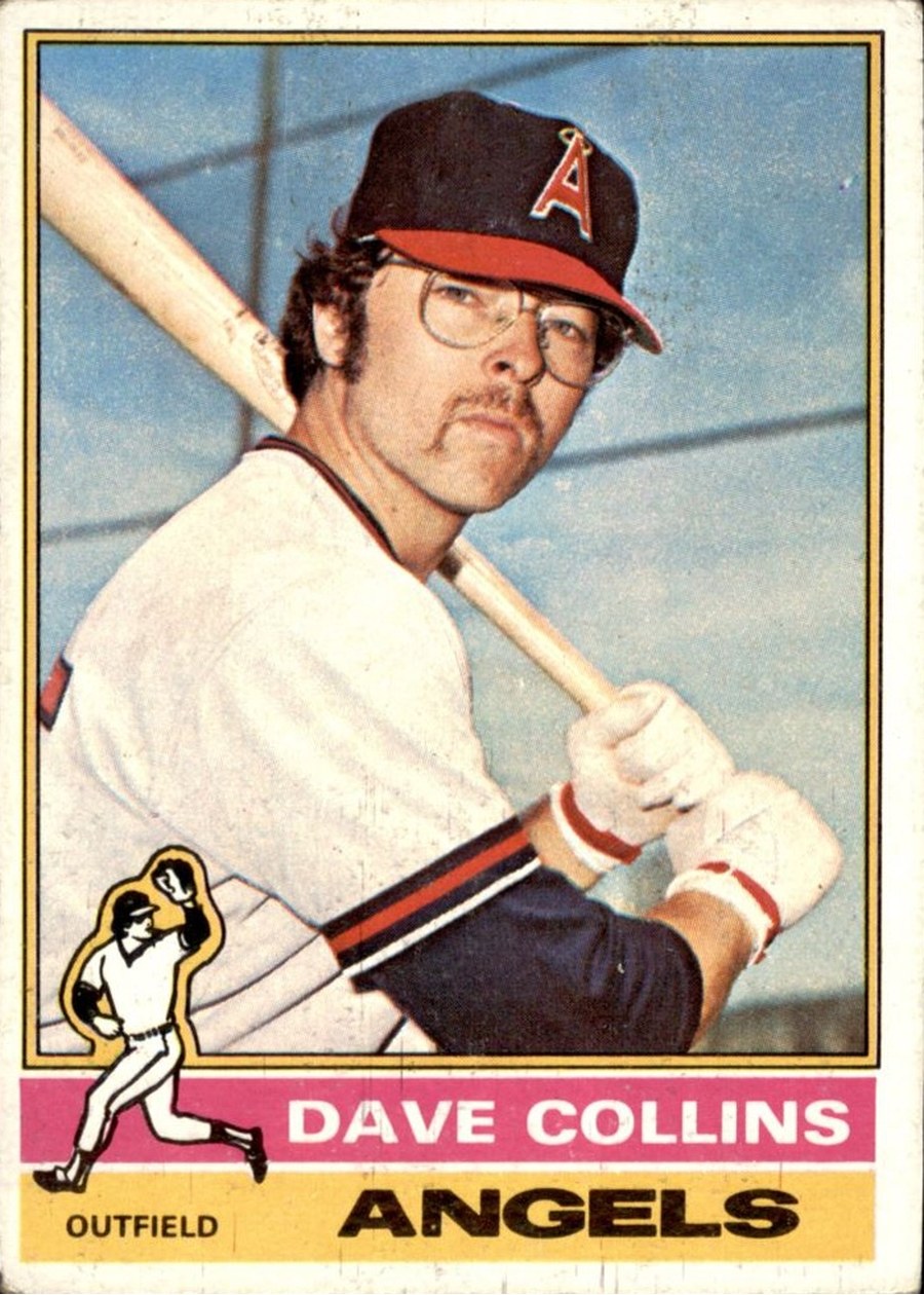 1976 Topps #363 Dave Collins, California Angels