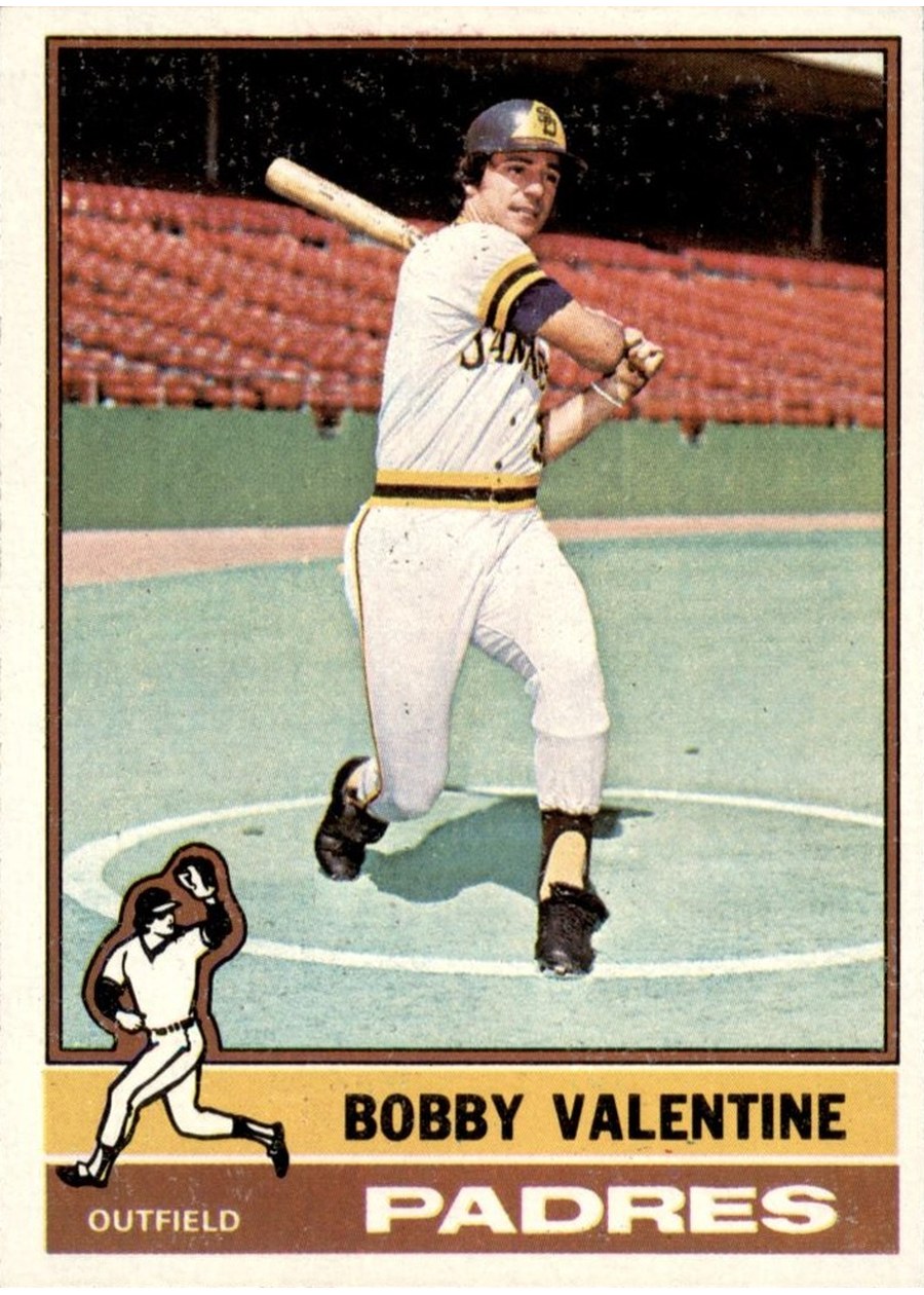 1976 Topps #366 Bobby Valentine, San Diego Padres