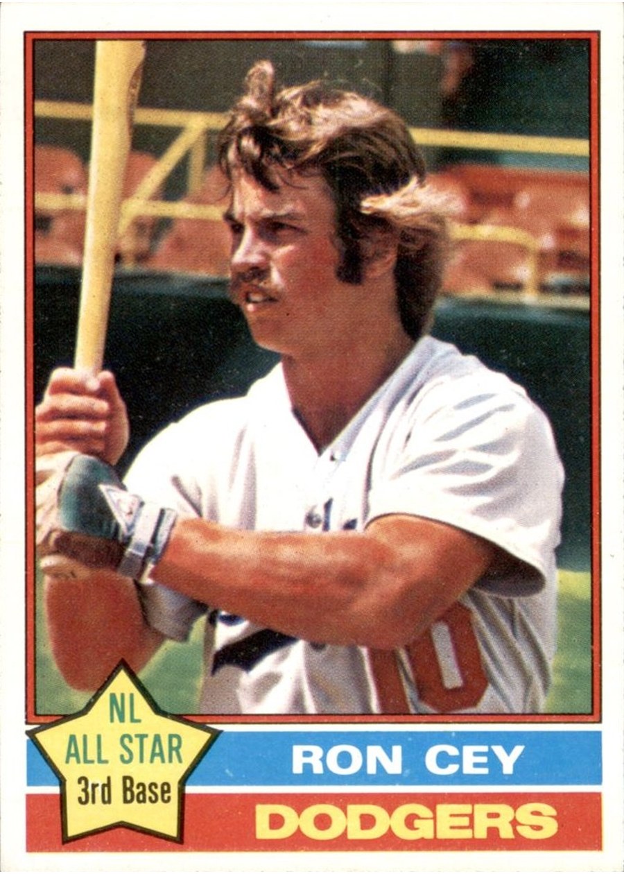 1976 Topps #370 Ron Cey, Los Angeles Dodgers