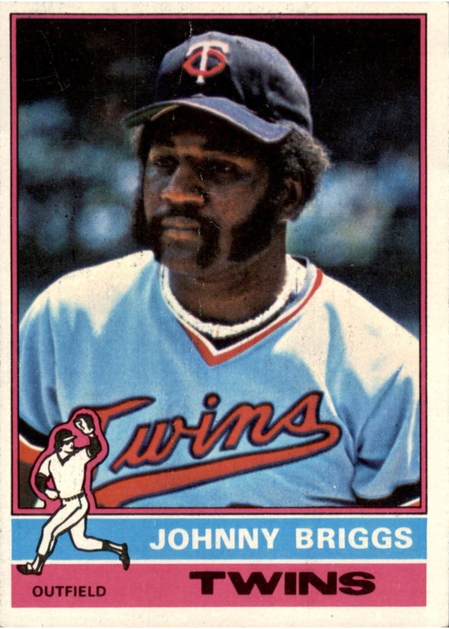 1976 Topps #373 Johnny Briggs, Minnesota Twins