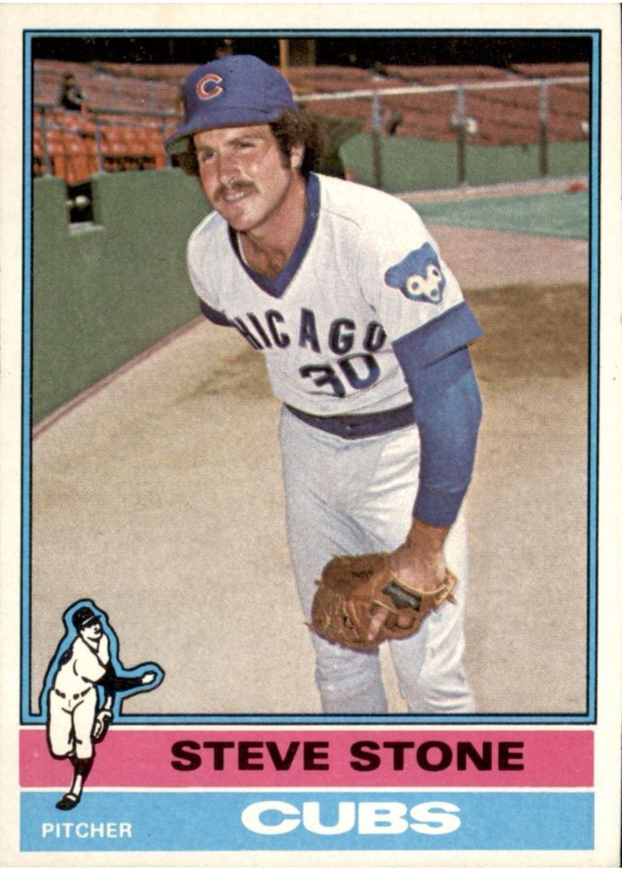 1976 Topps #378 Steve Stone, Chicago Cubs