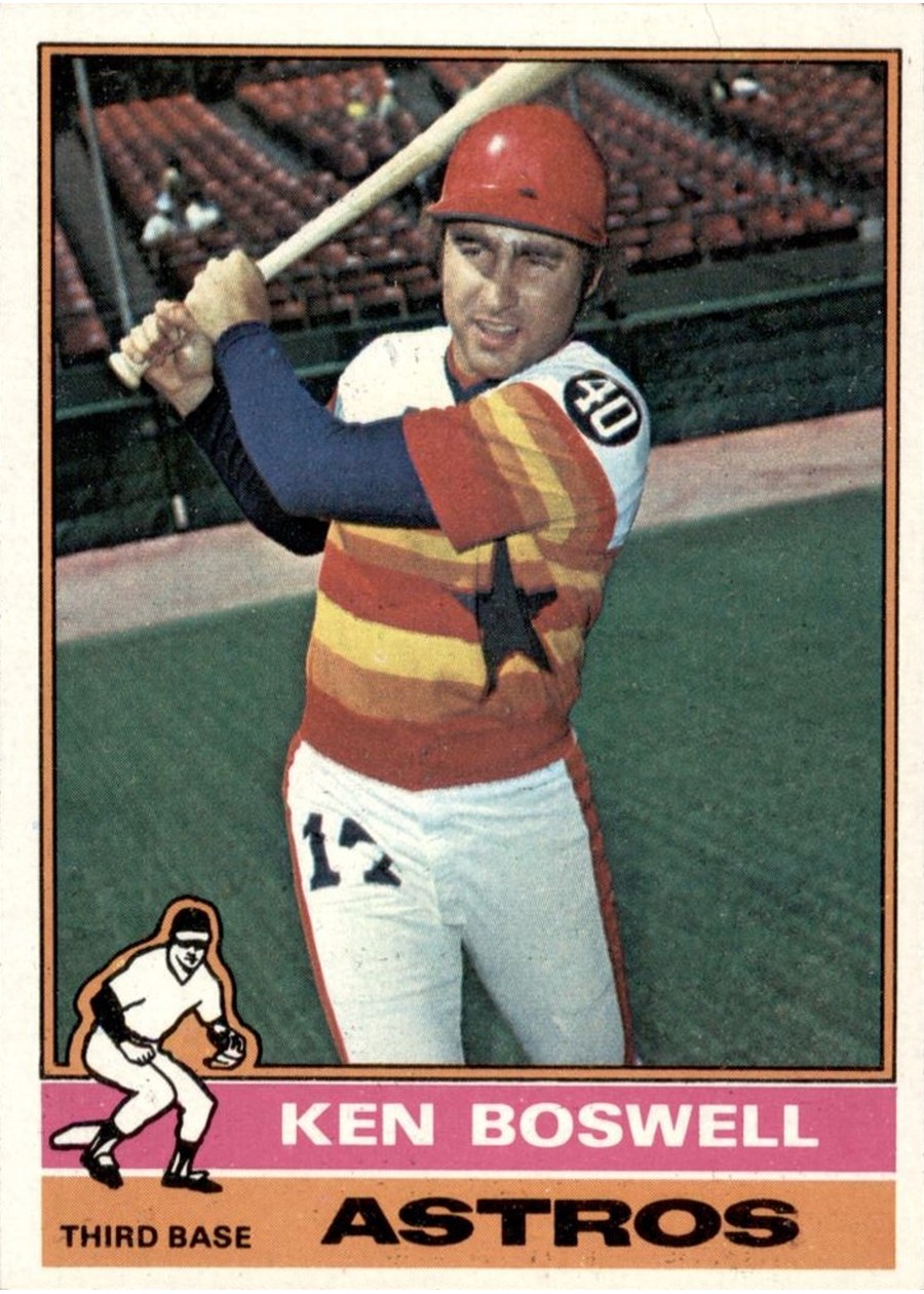 1976 Topps #379 Ken Boswell, Houston Astros