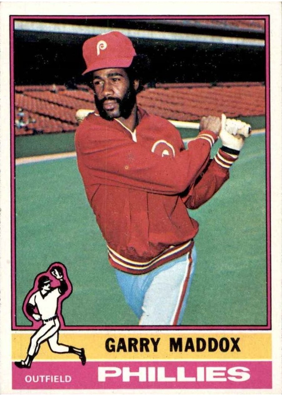 1976 Topps #38 Garry Maddox, Philadelphia Phillies