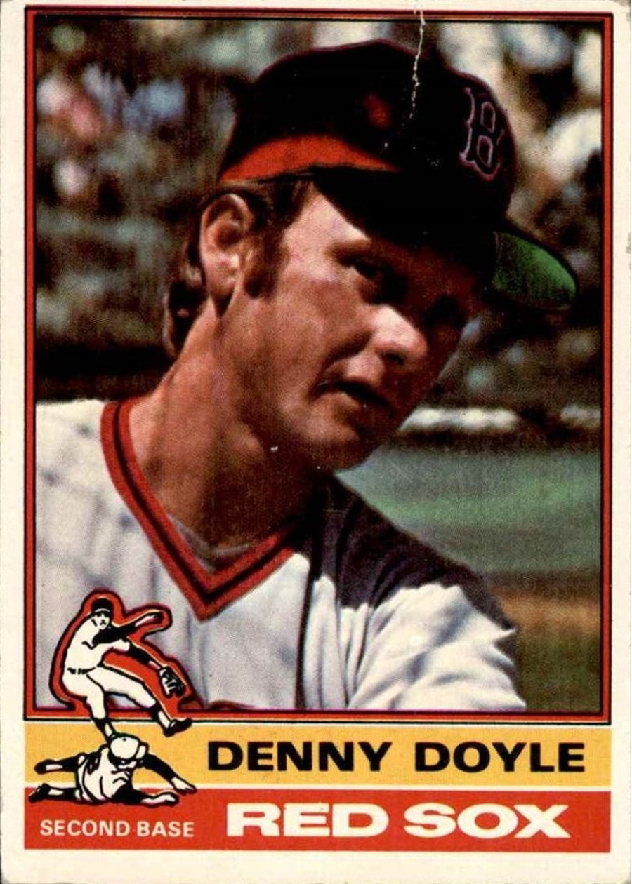 1976 Topps #381 Denny Doyle, Boston Red Sox