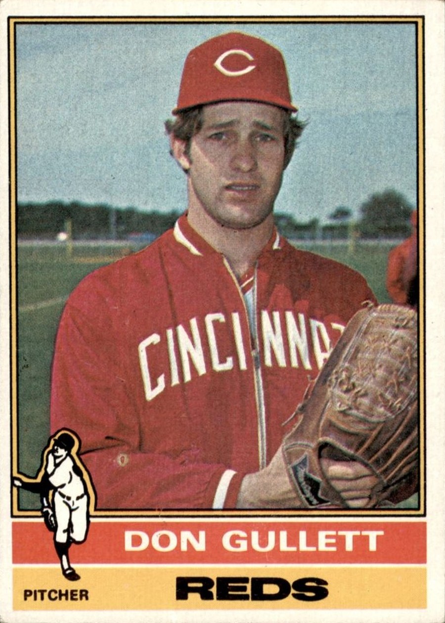 1976 Topps #390 Don Gullett, Cincinnati Reds