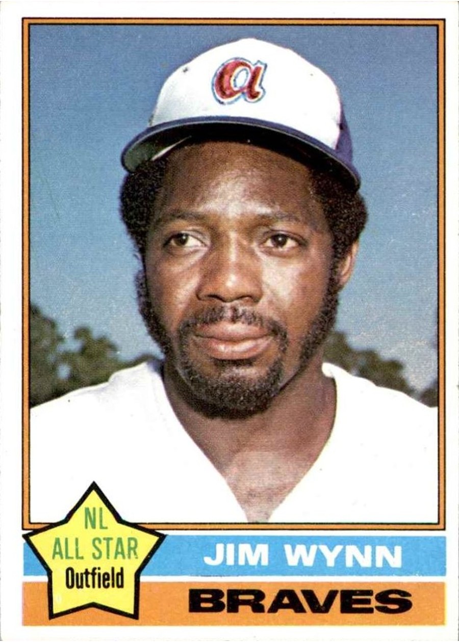 1976 Topps #395 Jim Wynn, Atlanta Braves