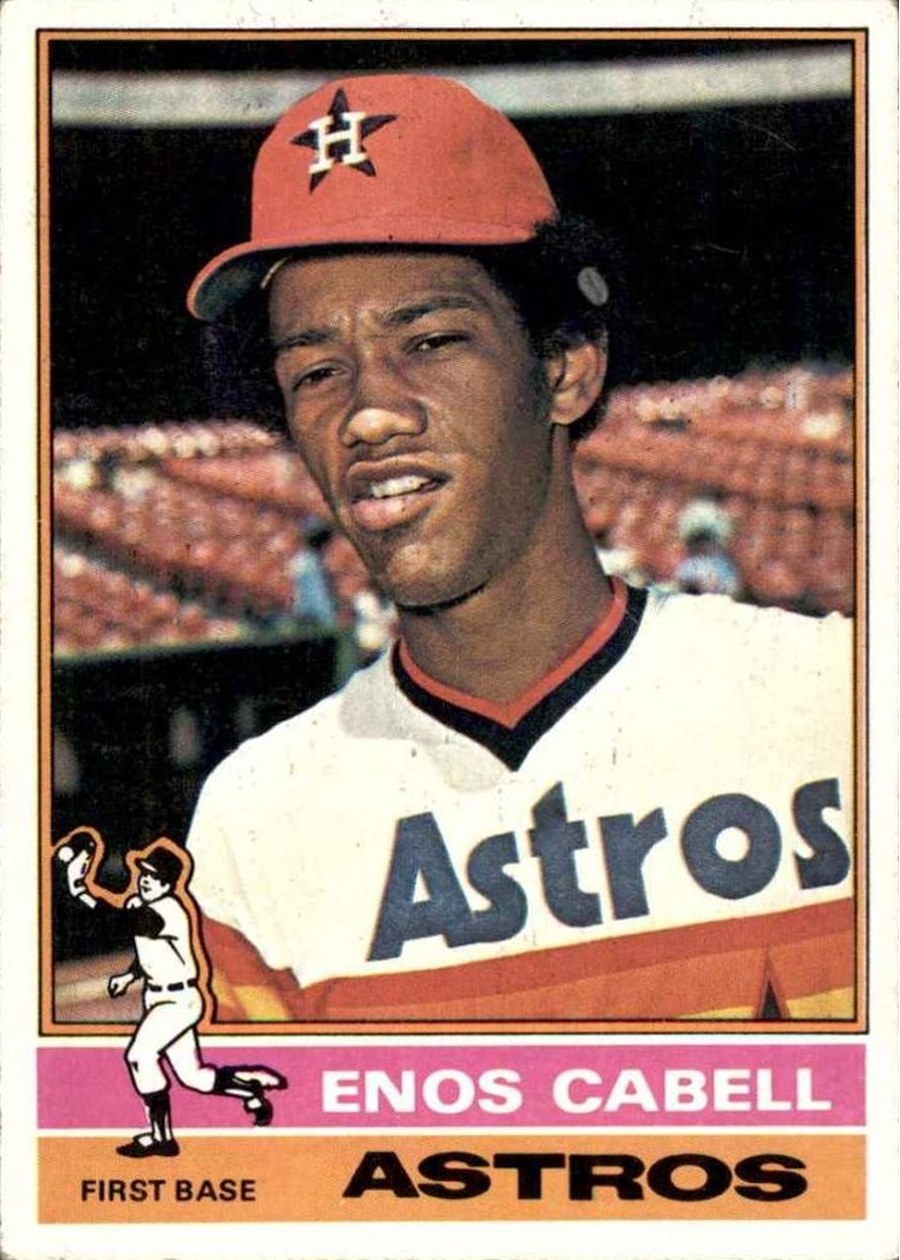 1976 Topps #404 Enos Cabell, Houston Astros