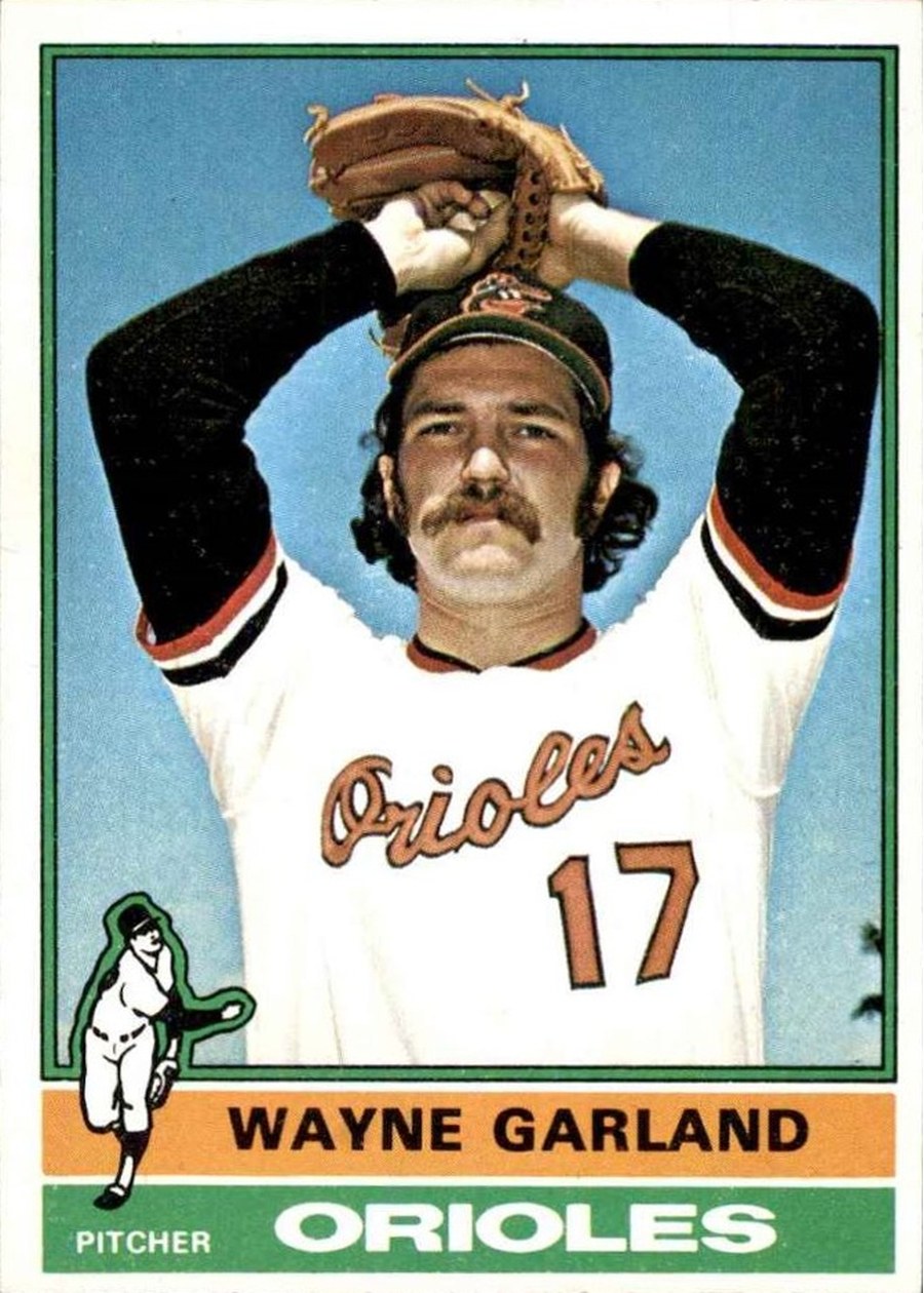 1976 Topps #414 Wayne Garland, Baltimore Orioles