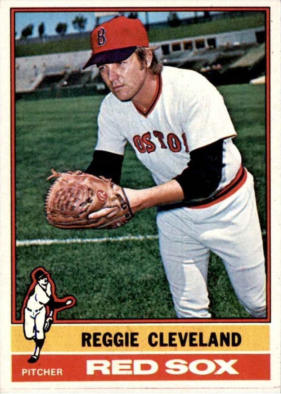 1976 Topps #419 Reggie Cleveland, Boston Red Sox