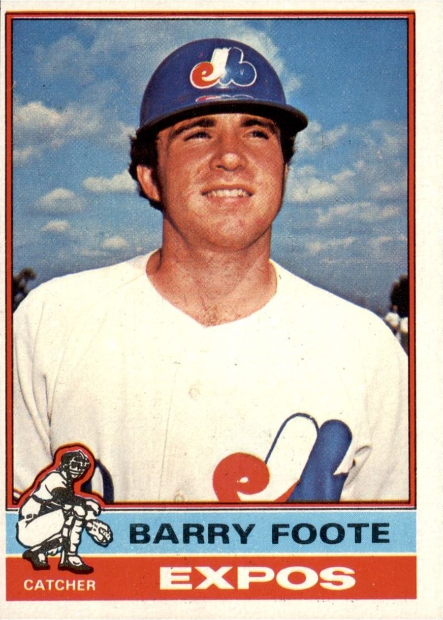 1976 Topps #42 Barry Foote, Montreal Expos