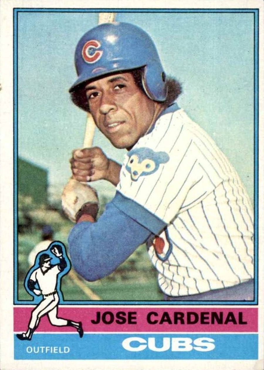 1976 Topps #430 Jose Cardenal, Chicago Cubs