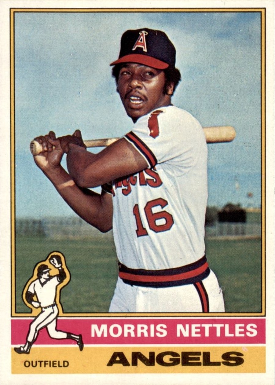 1976 Topps #434 Morris Nettles, California Angels