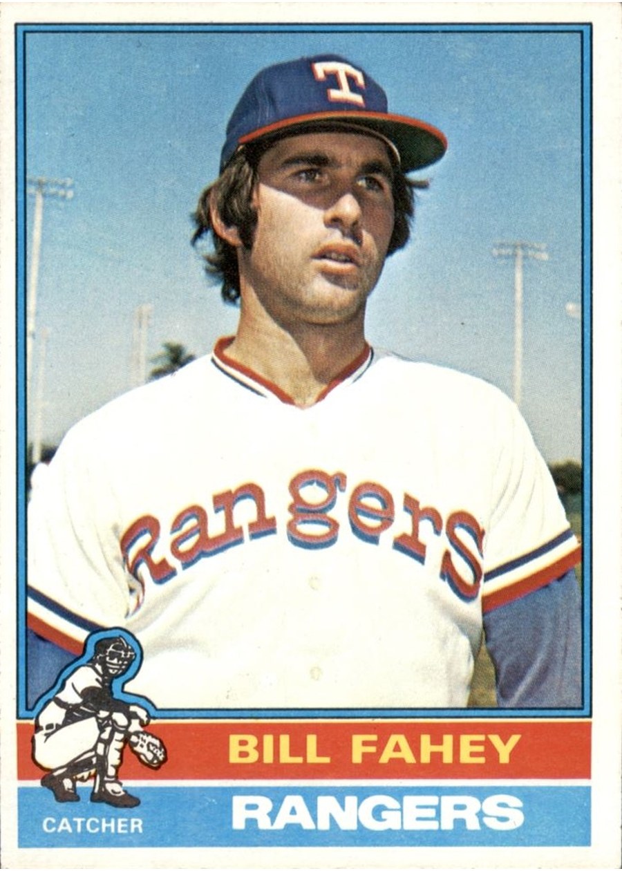 1976 Topps #436 Bill Fahey, Texas Rangers