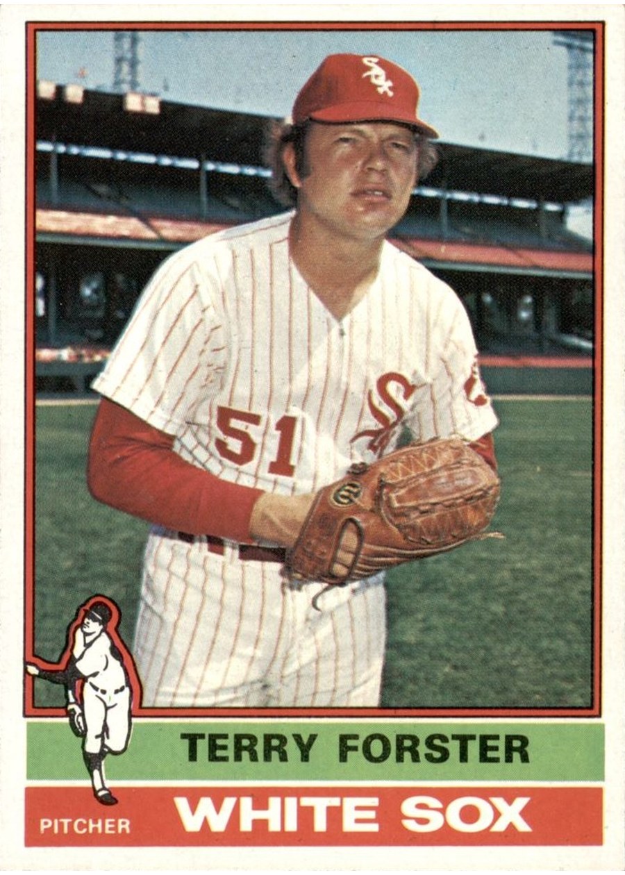 1976 Topps #437 Terry Forster, Chicago White Sox