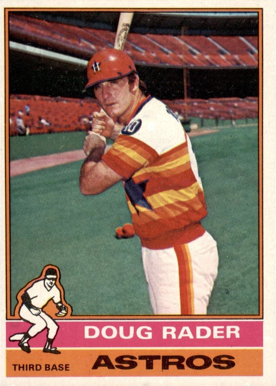 1976 Topps #44 Doug Rader, Houston Astros