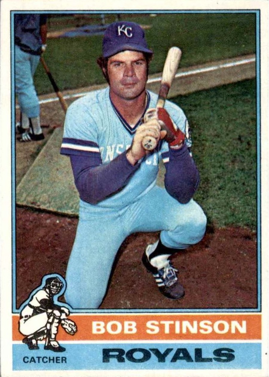 1976 Topps #466 Bob Stinson, Kansas City Royals