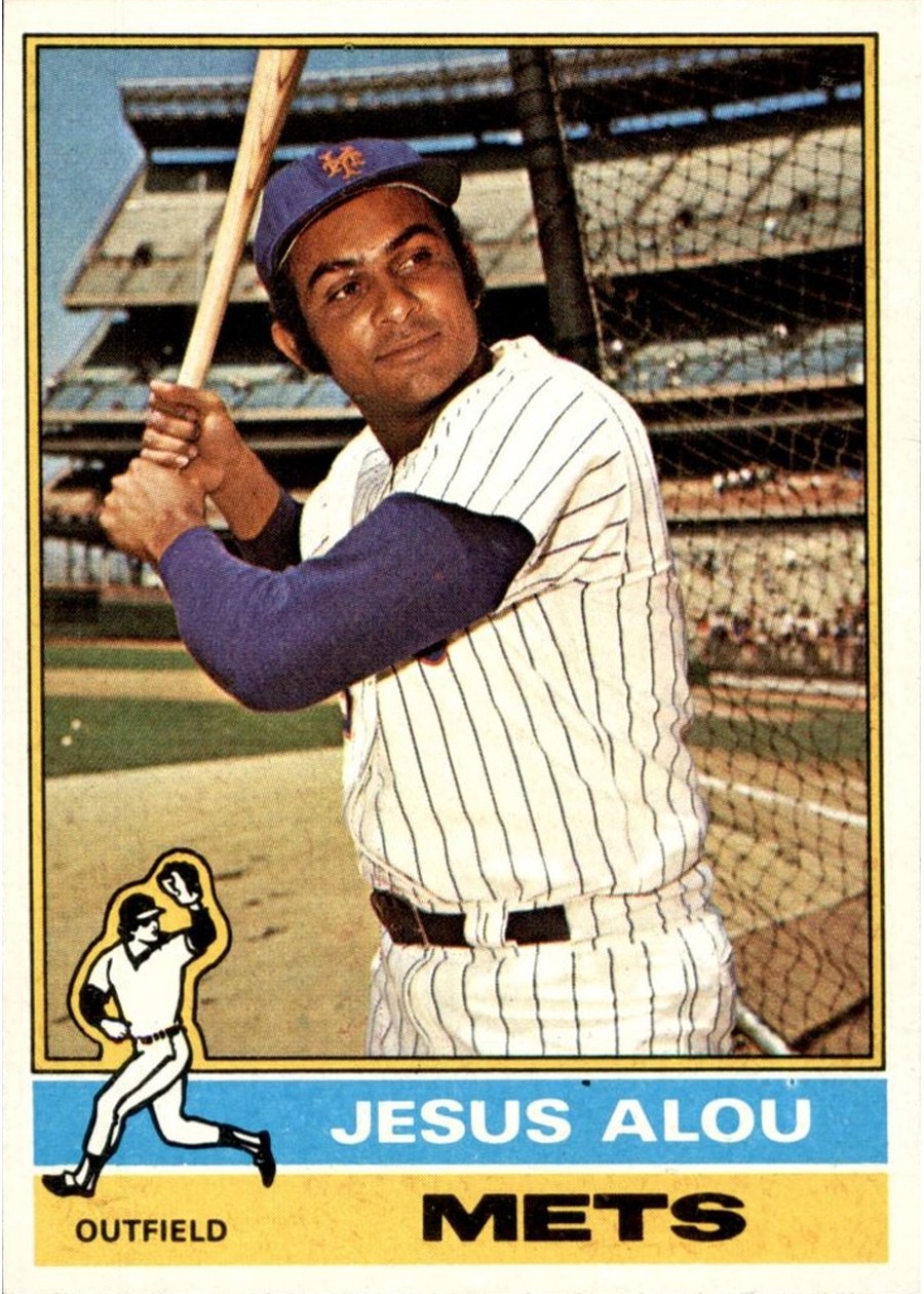 1976 Topps #468 Jesus Alou, New York Mets