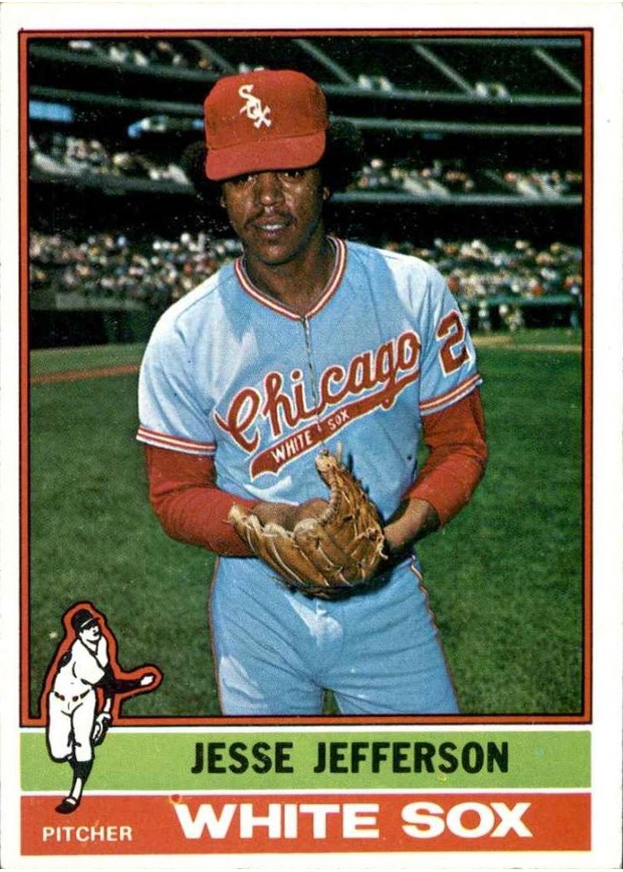 1976 Topps #47 Jesse Jefferson, Chicago White Sox