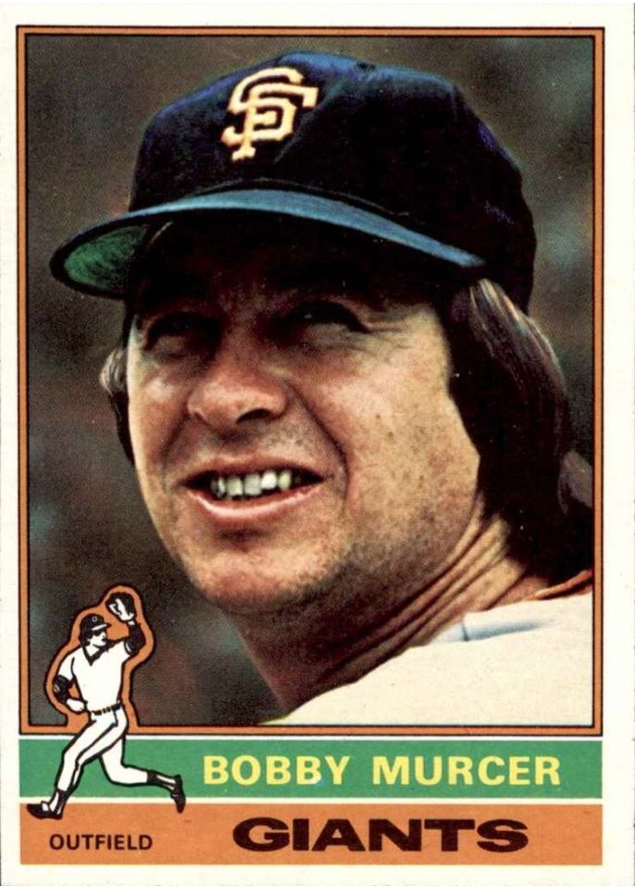 1976 Topps #470 Bobby Murcer, San Francisco Giants