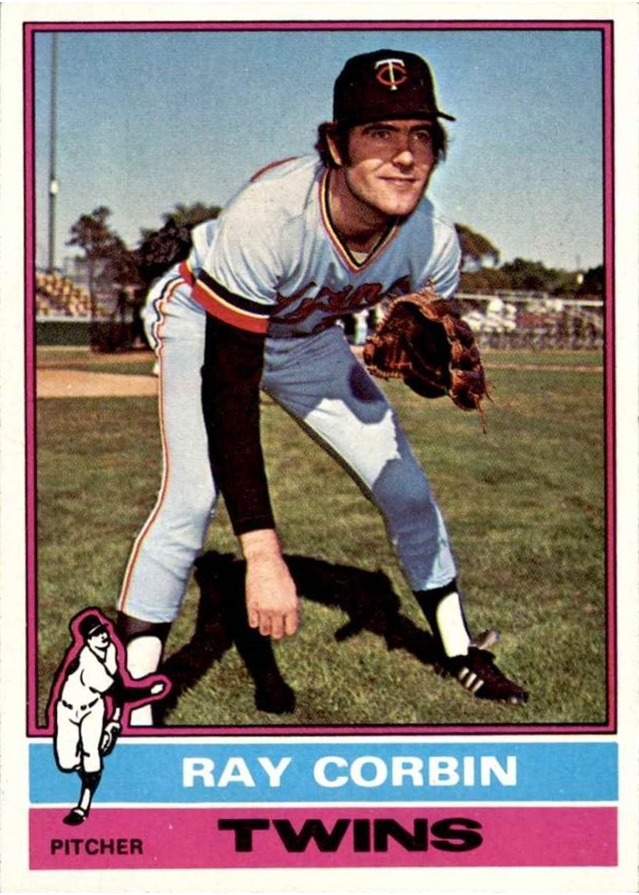 1976 Topps #474 Ray Corbin, Minnesota Twins