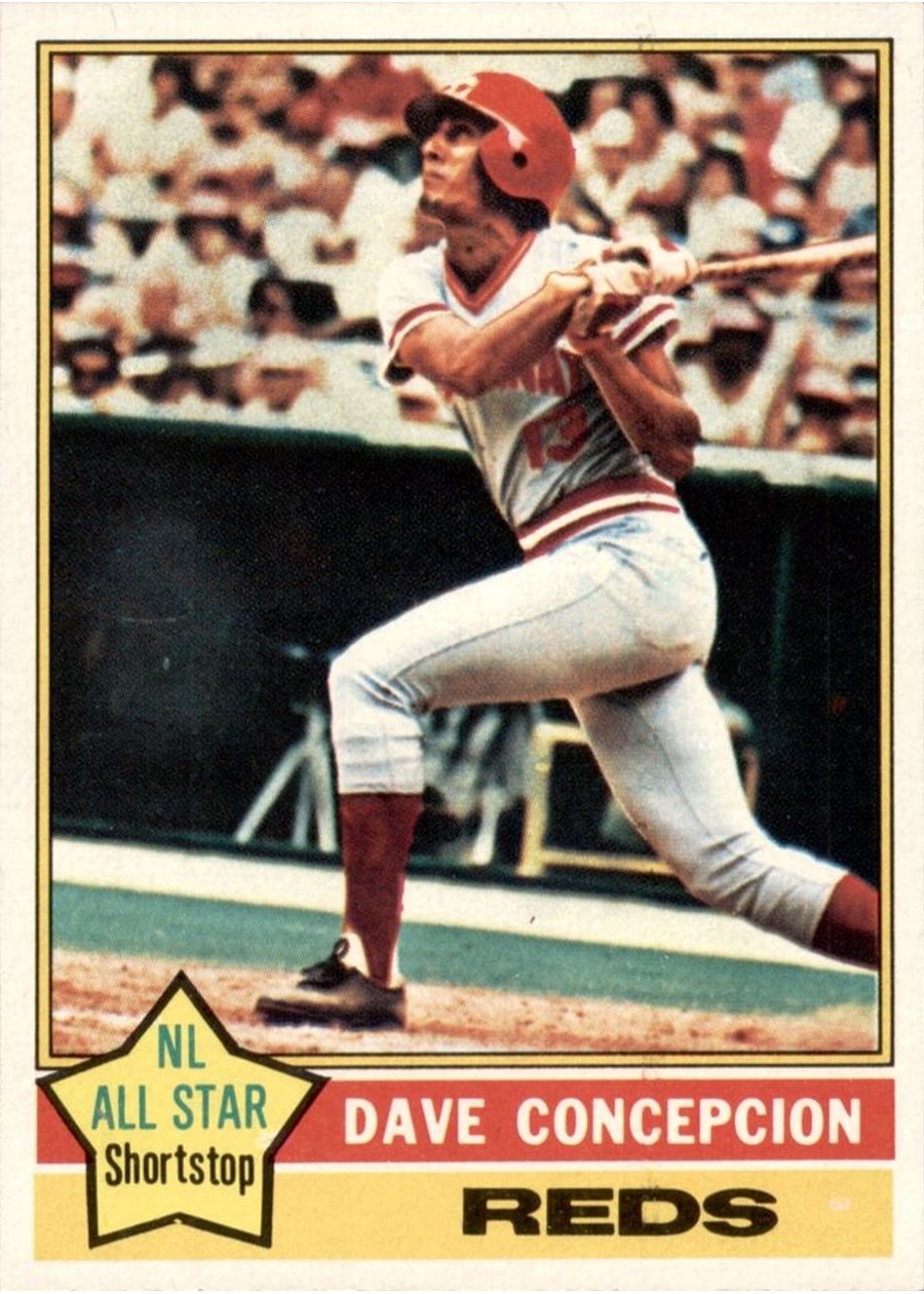 1976 Topps #48 Dave Concepcion, Cincinnati Reds