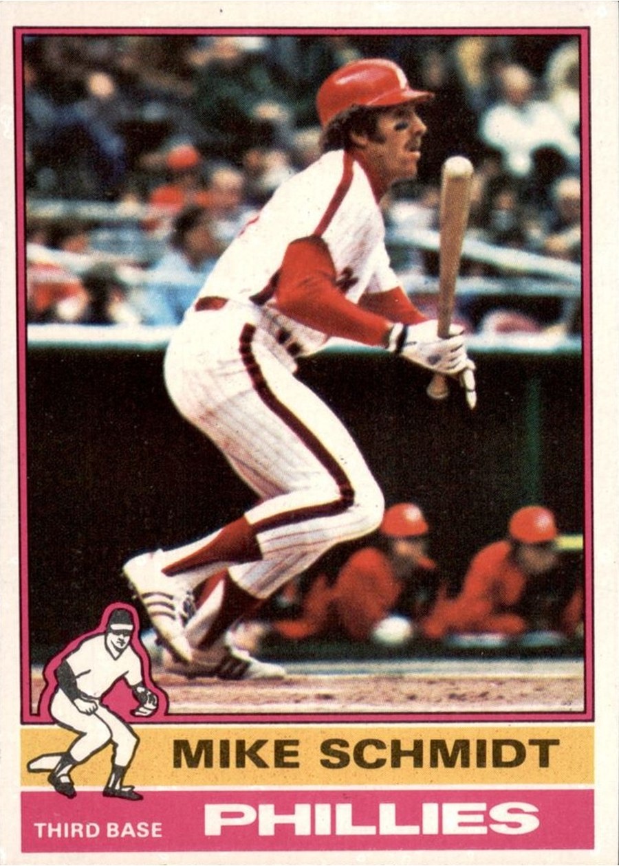 1976 Topps #480 Mike Schmidt, Philadelphia Phillies