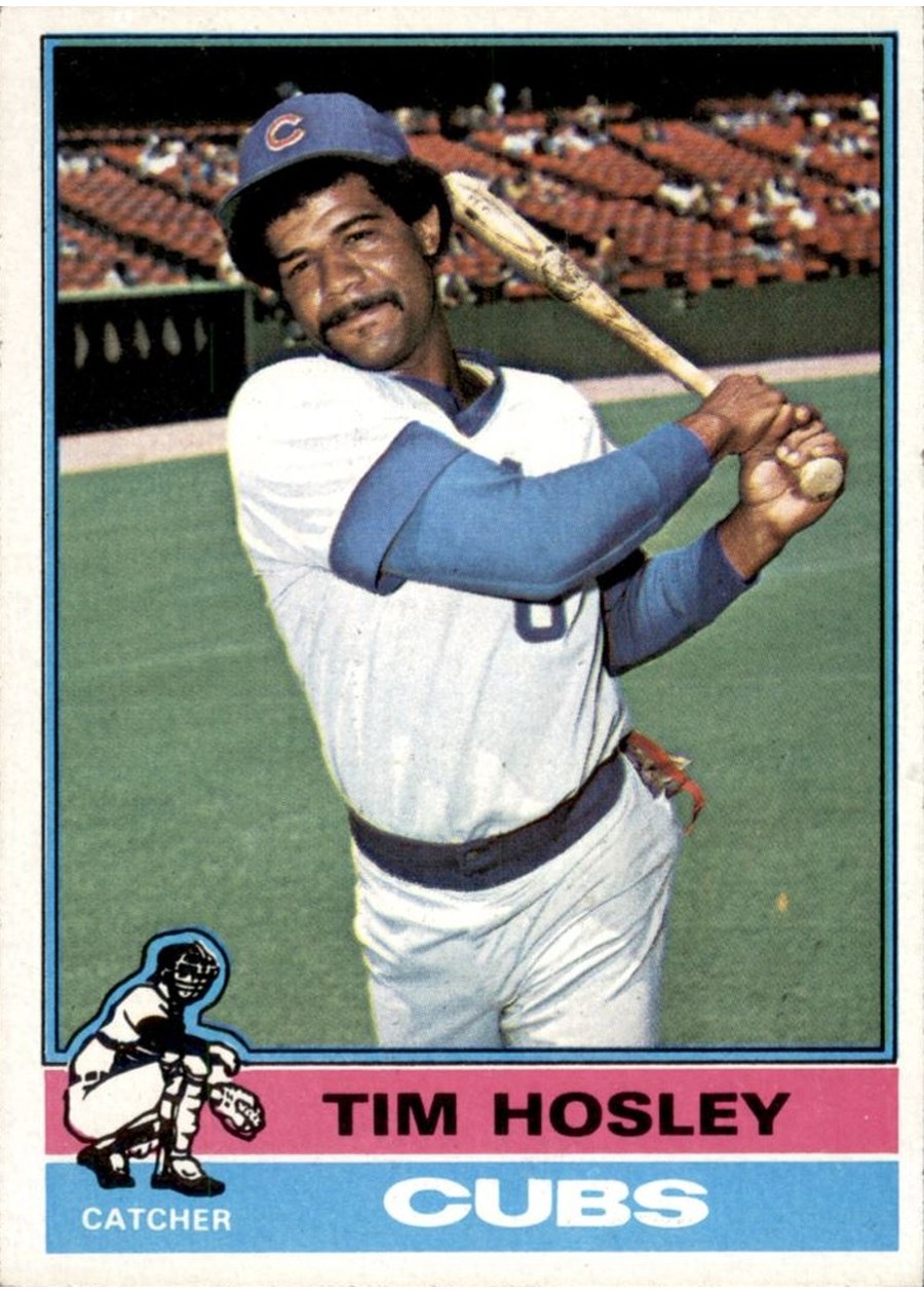 1976 Topps #482 Tim Hosley, Chicago Cubs