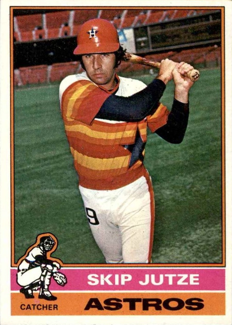 1976 Topps #489 Skip Jutze, Houston Astros
