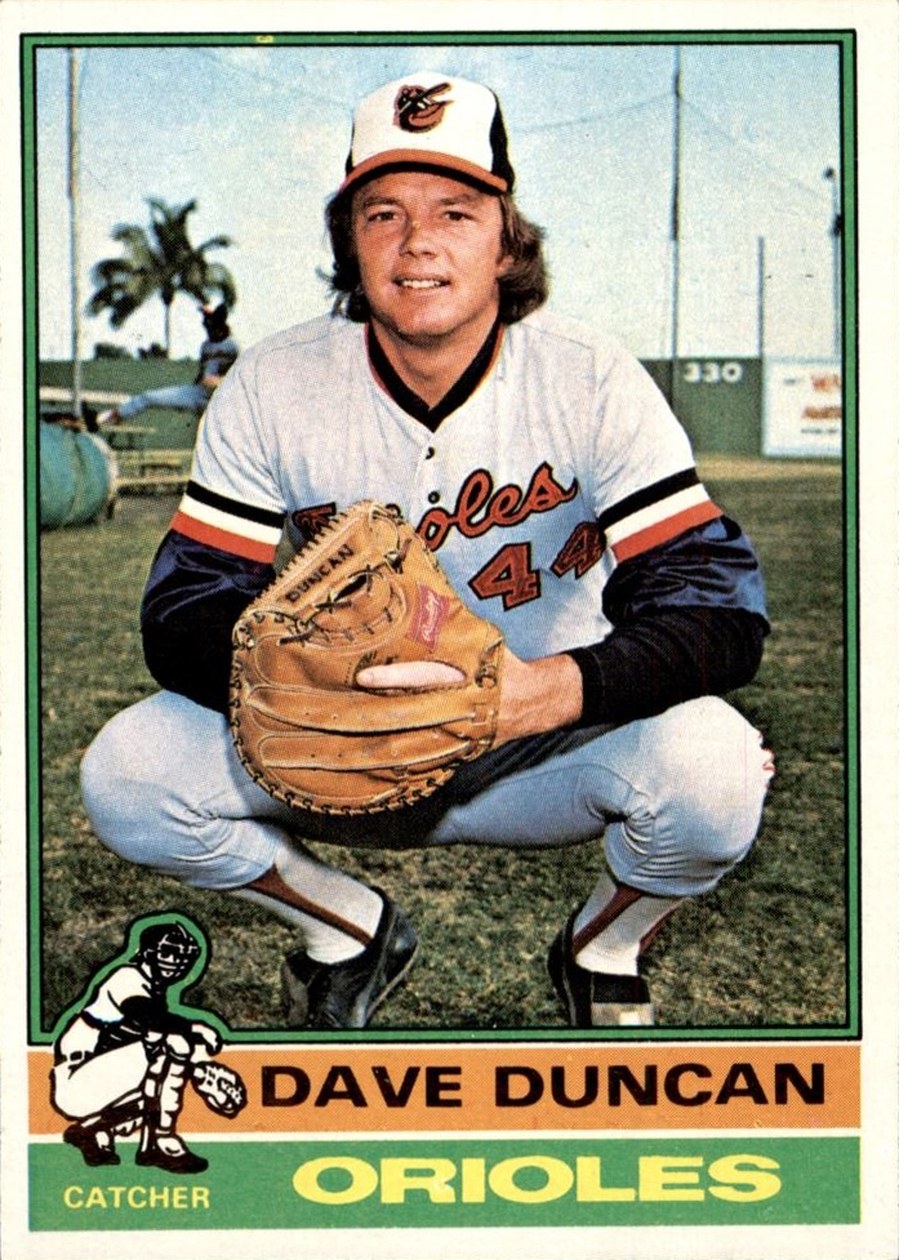 1976 Topps #49 Dave Duncan, Baltimore Orioles
