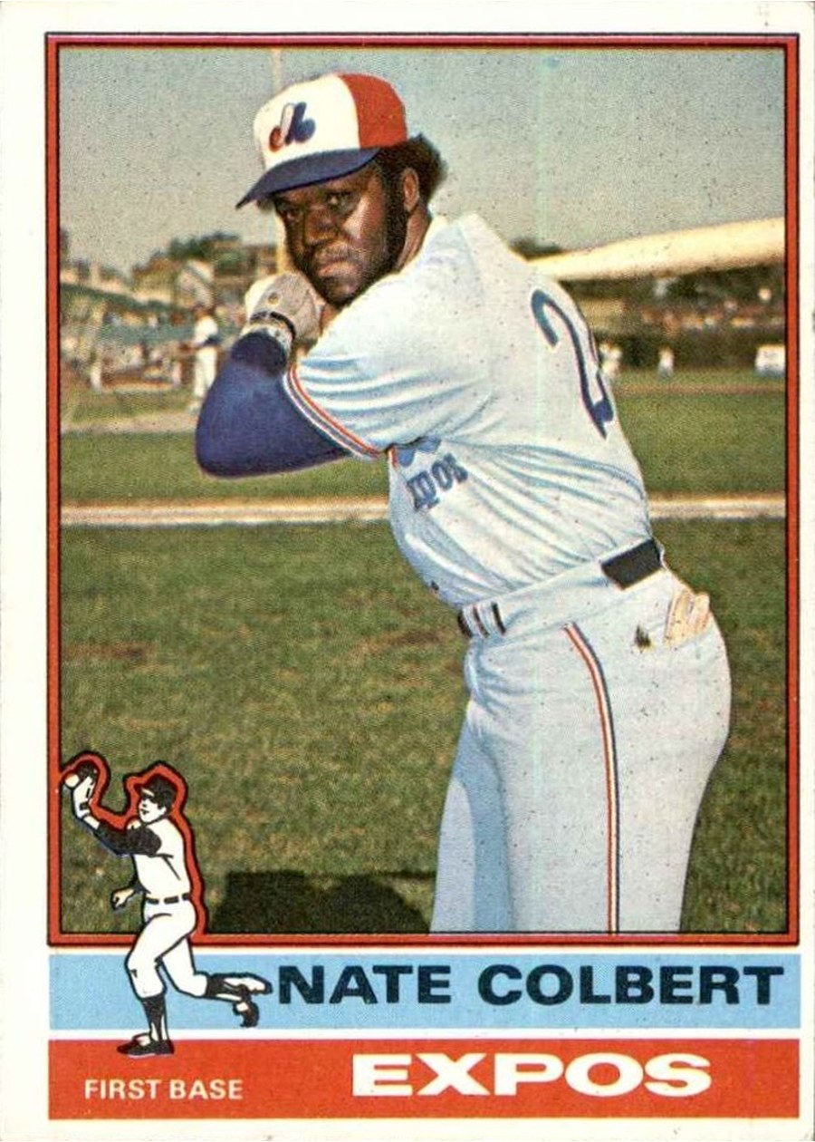 1976 Topps #495 Nate Colbert, Montreal Expos
