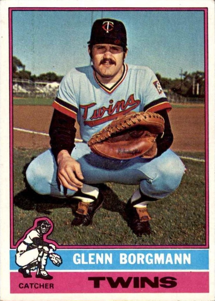 1976 Topps #498 Glenn Borgmann, Minnesota Twins