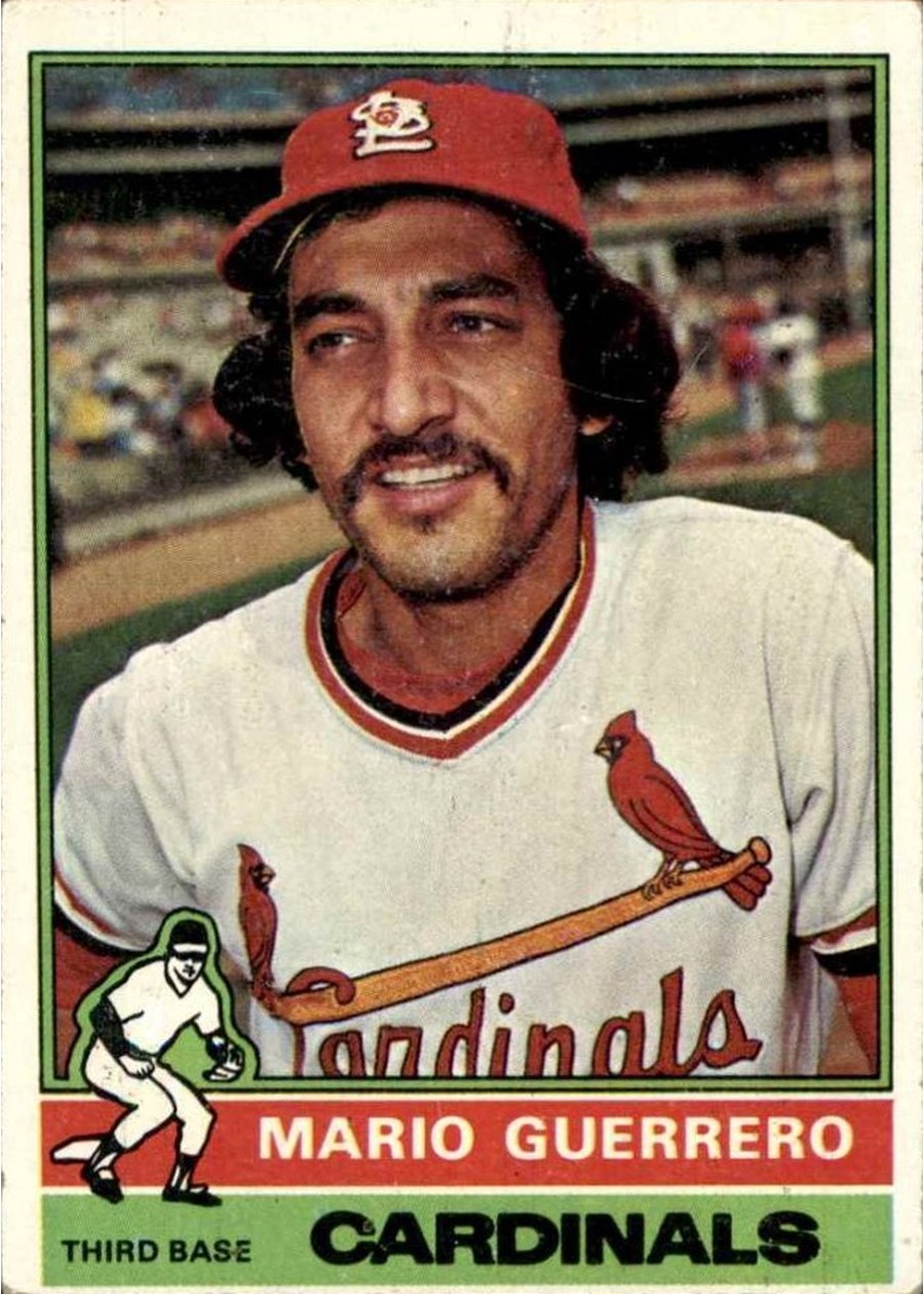 1976 Topps #499 Mario Guerrero, St. Louis Cardinals
