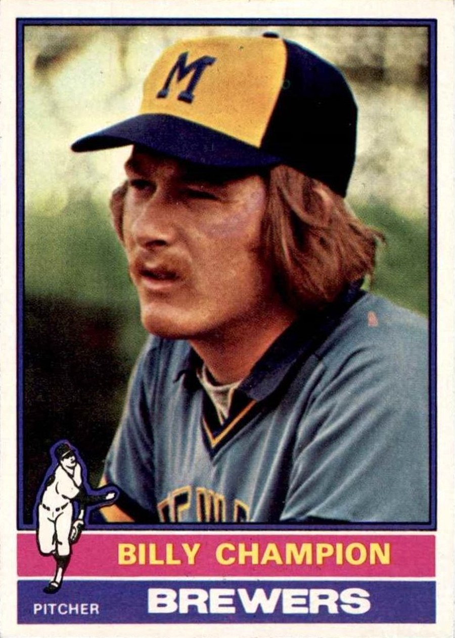 1976 Topps #501 Billy Champion, Milwaukee Brewers