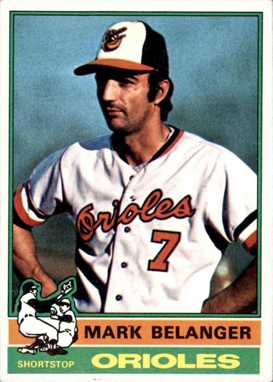 1976 Topps #505 Mark Belanger, Baltimore Orioles