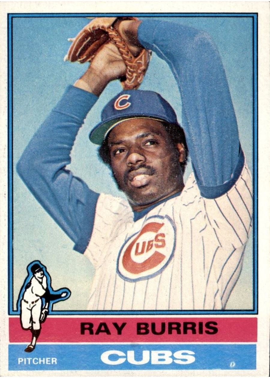 1976 Topps #51 Ray Burris, Chicago Cubs