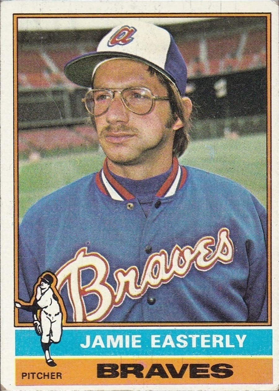 1976 Topps #511 Jamie Easterly, Atlanta Braves