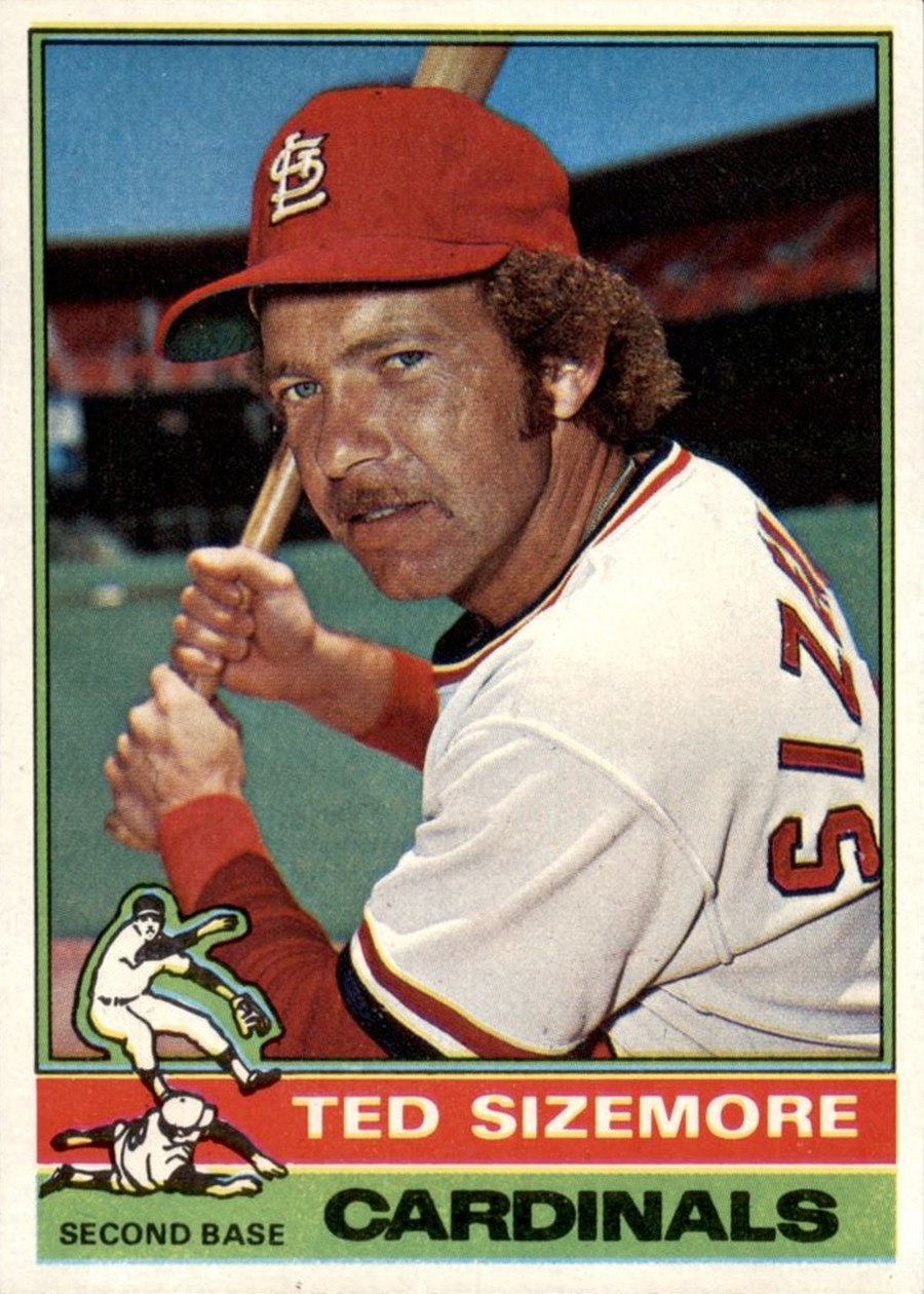1976 Topps #522 Ted Sizemore, St. Louis Cardinals