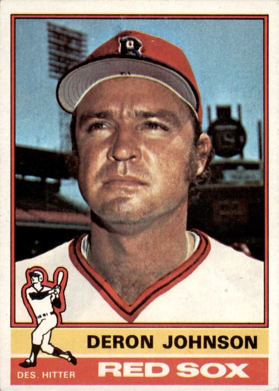 1976 Topps #529 Deron Johnson, Boston Red Sox