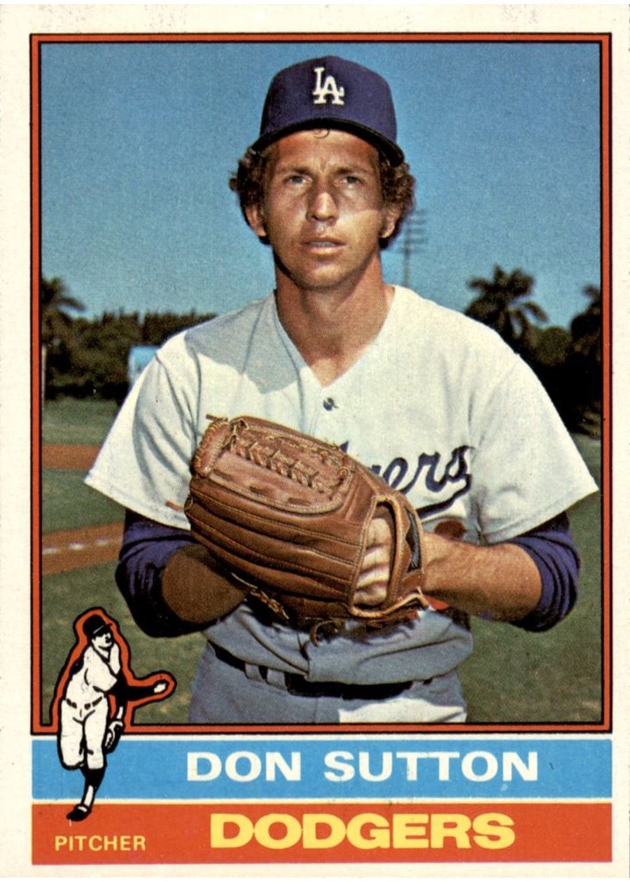 1976 Topps #530 Don Sutton, Los Angeles Dodgers