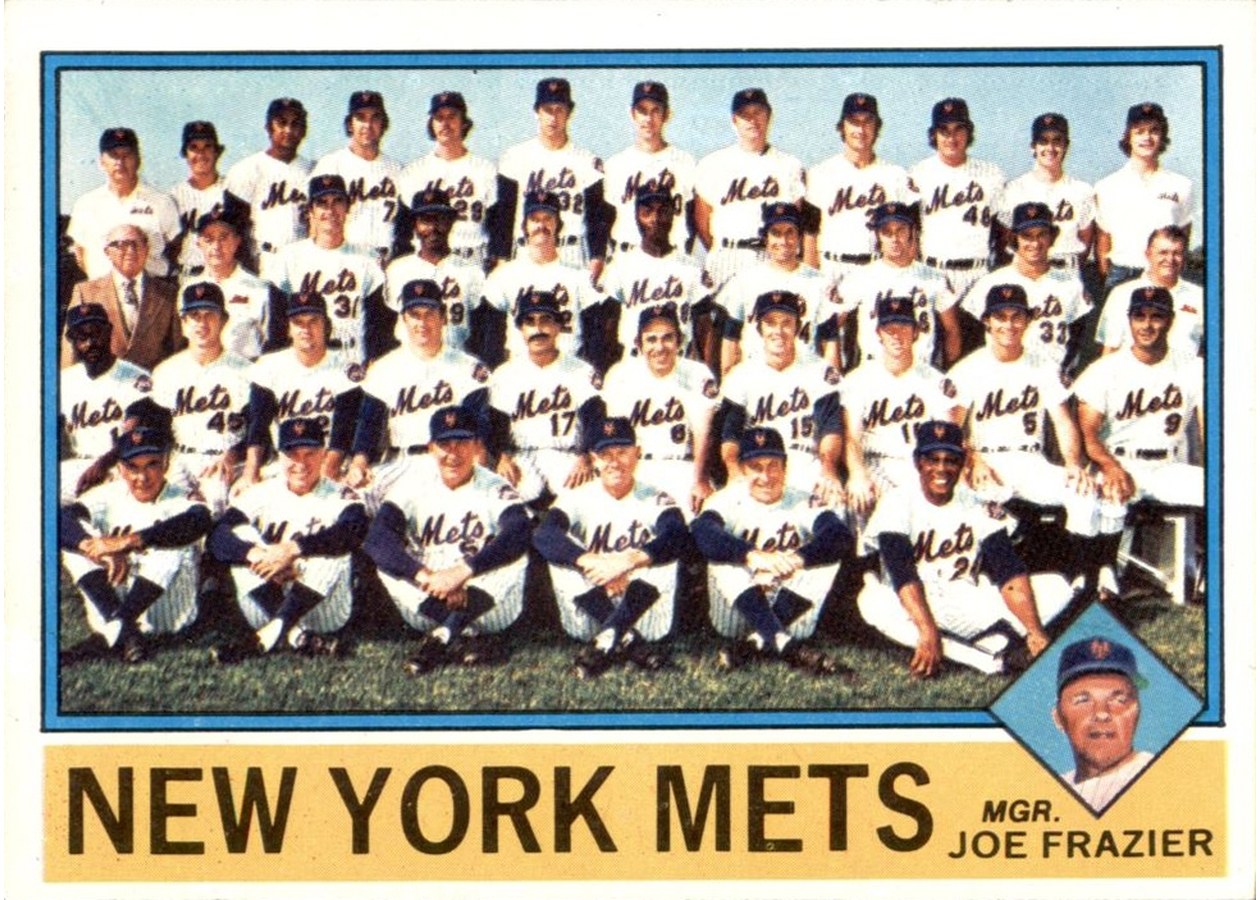 1976 Topps #531 New York Mets Team